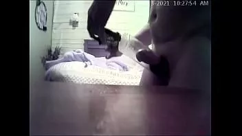 Play Hidden cam wife caught me pumping and jerking off to porn