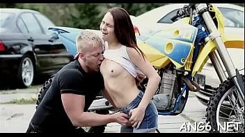 Play Shaft riding scene with an awesome brunette darling licie c