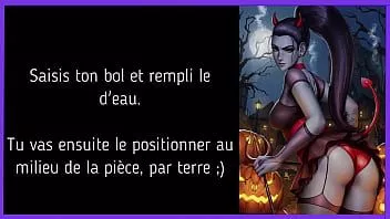 Redare Overwatch joi fr: halloween, femdom, multi-person, domination, esclave, anal, masturbation and cei