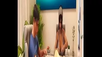 play Secrets de famille épisode 27 nouveau jeu dramatique avec une belle belle-mère latina et des femmes chaudes - douches et boners